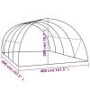 Greenhouse 172.2 ft¬≤ 13.1'x13.1'x6.6'