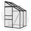 Greenhouse Anthracite Aluminum 91.5 ft¬≥