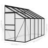 Greenhouse Anthracite Aluminum 220 ft¬≥