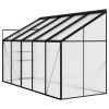 Greenhouse Anthracite Aluminum 220 ft¬≥