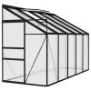 Greenhouse Anthracite Aluminum 220 ft¬≥