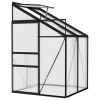Greenhouse Anthracite Aluminum 91.5 ft¬≥